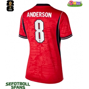 England Elliot Anderson #8 Bortatröja Kvinnor VM 2026 Kortärmad